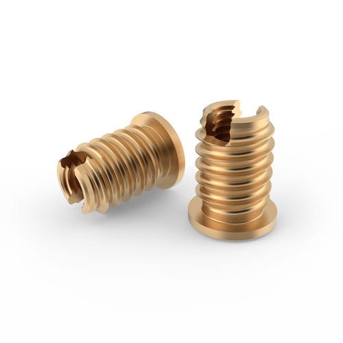 Inserto autofilettante - IA 12 1 series - Specialinsert s.r.l. - in ottone / per termoplastici