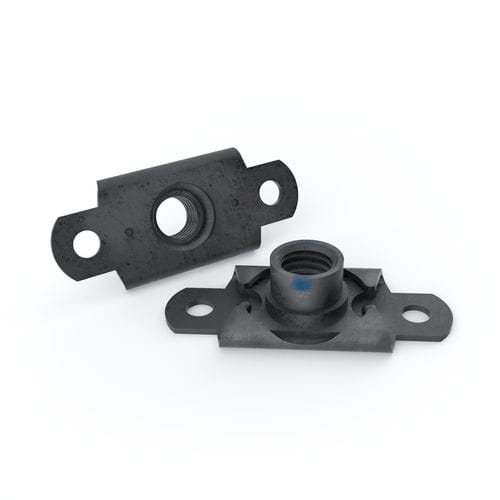 Dado autofrenato - OAF_G2 - Specialinsert s.r.l. - flottante / a farfalla / in acciaio