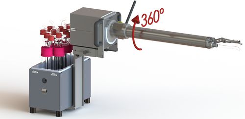 Sonda di prelievo - AC99-109-00XXSP - TECORA - di gas / riscaldato / isocinetica
