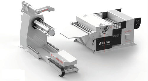Linea di taglio a lama - TwinCut 20 series  - EKICONTROL, SL - per metallo / raddrizzatrice / elettrica
