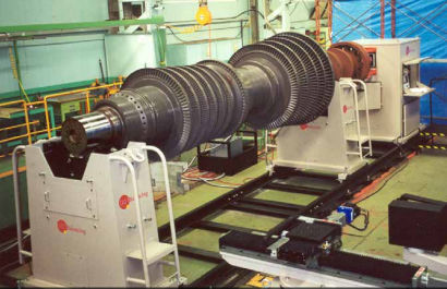Macchina equilibratrice orizzontale - ​B140-200K - IRD Balancing - statico / con cuscinetti flessibili / di grandi dimensioni
