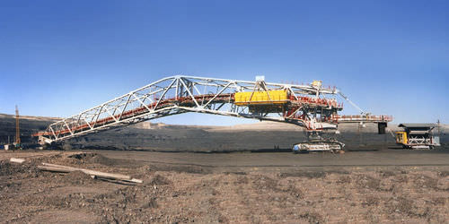 Ponte trasportatore inclinato - 5 500 m³/h | SFB-R (K) 1800.25 - TAKRAF