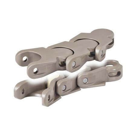 Catena di trasporto in plastica - Multiflex series - Habasit - a maglie monoblocco / modulare