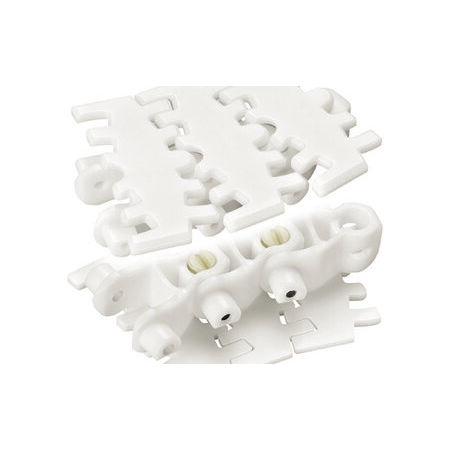 Catena di trasporto in plastica - Flexi 7100HA - Habasit - a maglie monoblocco / a doghe / flessibile