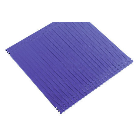 Nastro trasportatore modulare - Super HyCLEAN - Habasit - in plastica / per l'industria agroalimentare / blu