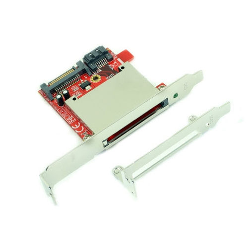 Adattatore elettrico di interfaccia - ADA-COMPACTFLASH-FAST-SATA-SLOT-RD - ES&S Solutions - SATA / verso low profile PCI Express