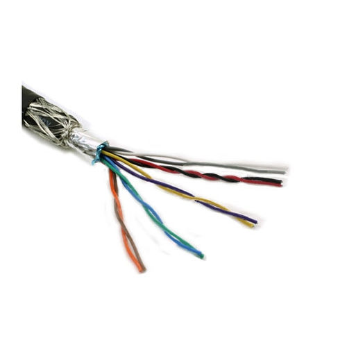 Cavo elettrico blindato - LTG-MPPE-05X2XAWG30B-UL21455-WH - ES&S Solutions - a coppie incrociate / in rame / senza alogeni