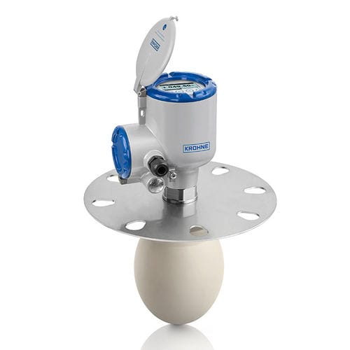 Trasmettitore di livello radar FMCW - OPTIWAVE 6400 C - KROHNE Messtechnik GmbH - per prodotti sfusi / HART / 4-20 mA