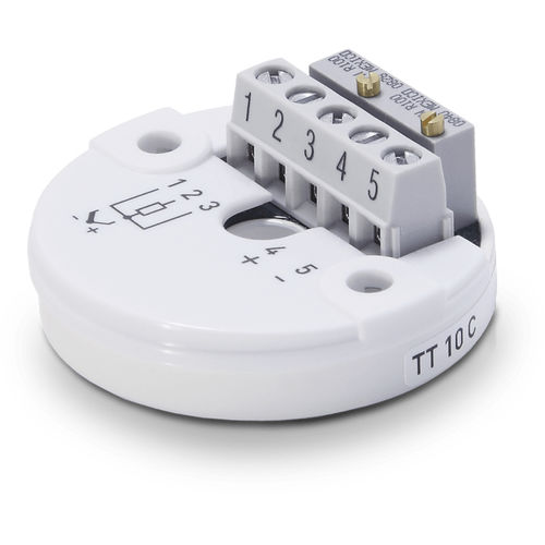 Trasmettitore di temperatura su testa di sonda - OPTITEMP TT 10 C - KROHNE Messtechnik GmbH - Pt100 / con termocoppia / 2 cavi
