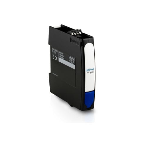 Trasmettitore di temperatura su guida DIN - OPTITEMP TT 53 R - KROHNE Messtechnik GmbH - RTD / con termocoppia / 2 cavi
