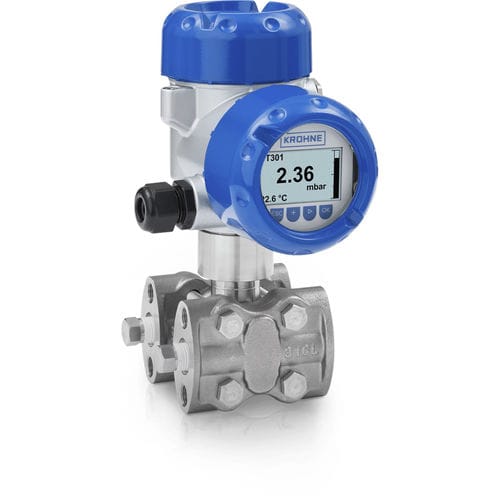 Trasmettitore di pressione differenziale - OPTIBAR DP 7060 - KROHNE Messtechnik GmbH - a vuoto / ceramica / piezoresistivo