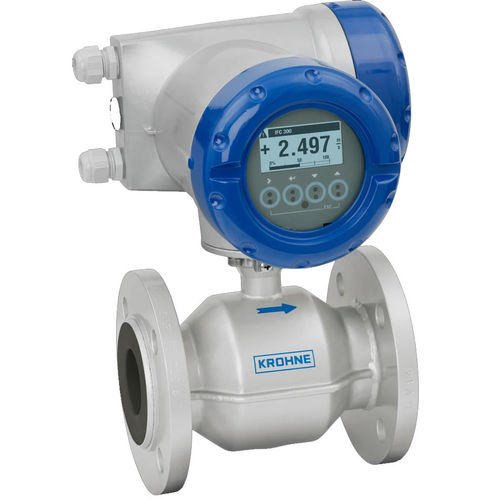Misuratore di portata elettromagnetico - OPTIFLUX 2300 - KROHNE Messtechnik GmbH - volumetrico / per acqua / per prodotti chimici