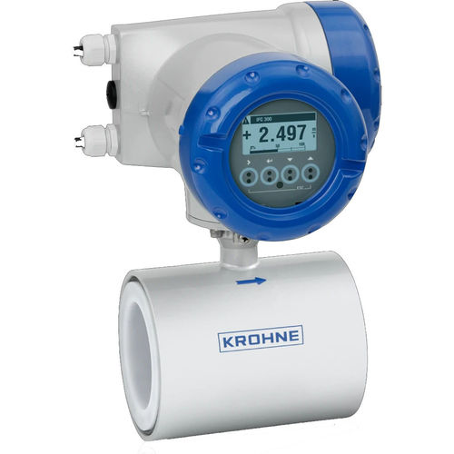 Misuratore di portata elettromagnetico - OPTIFLUX 1300 - KROHNE Messtechnik GmbH - volumetrico / per acqua / per acque reflue