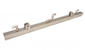 Manifold multicanale - TGMA - Sputtering Components - in alluminio / per aste