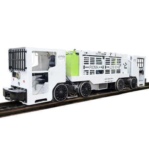 Locomotiva diesel - PIOMA LDS 80 - FAMUR - di carico / per miniera sotterranea
