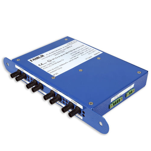 Switch Ethernet gestibile - ISFE-5 - FAMUR - in fibra ottica / standard / a sicurezza intrinseca
