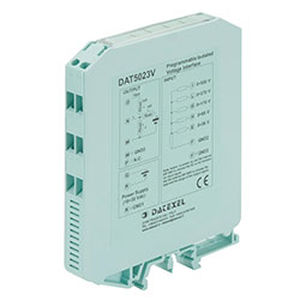 Convertitore tensione / corrente - DAT5023-V - DATEXEL SRL - a 1 ingresso analogico / a 1 uscita analogica / su guida DIN