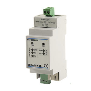 Gateway di comunicazione - DAT3580GW - DATEXEL SRL - industriale / Ethernet / Modbus