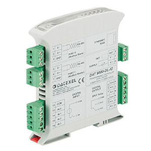 Modulo di acquisizione dati multicanale - DAT9000-DL-IO - DATEXEL SRL - su guida DIN / digitale / Modbus RTU schiavo