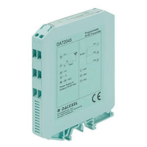 Trasmettitore di temperatura su guida DIN - DAT2045 - DATEXEL SRL - con termocoppia / con uscita in corrente