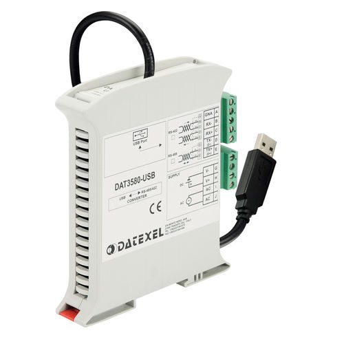 Convertitore USB RS-485 - DAT3580-USB - DATEXEL SRL - RS422 / isolato