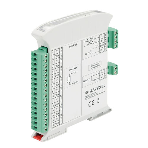 Modulo di uscita analogico - DAT3024 - DATEXEL SRL - Modbus RTU / RS-485 / a 4 O