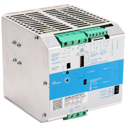 Caricabatteria automatica - CB122410A - ADELSYSTEM - per AGV / per distribuzione elettrica / per controllo accessi