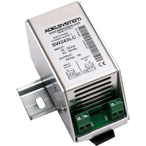 Alimentatore elettrico su guida DIN - SW243LC - ADELSYSTEM - DC/DC / AC/DC / ad uscita semplice
