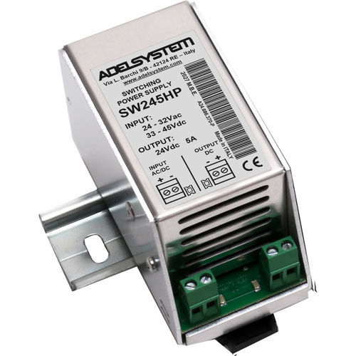 Alimentatore elettrico su guida DIN - SW245HP - ADELSYSTEM - DC/DC / AC/DC / ad uscita semplice
