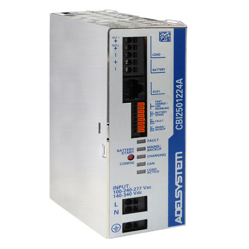 UPS tutto in uno - CBI2501224A - ADELSYSTEM - monofase / 24 V / 12 V