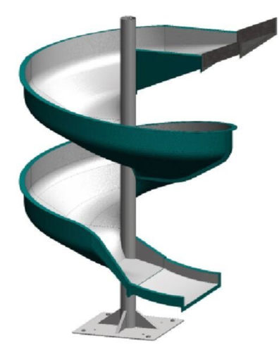 Scivolo a spirale - Safeglide ®  - Transnorm System GmbH