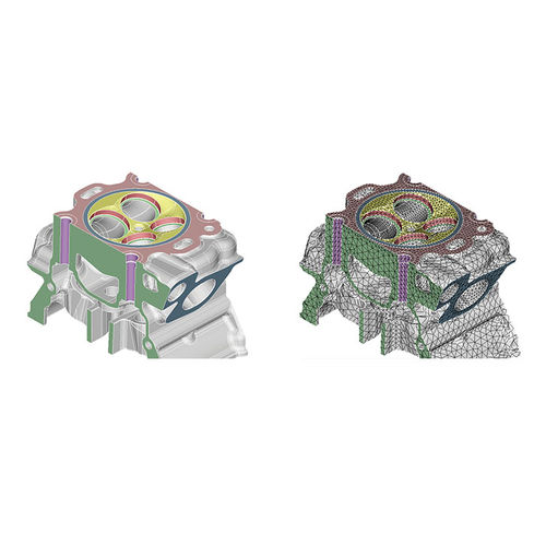 Software di post elaborazione - SimLab - ALTAIR - FEM / di ingegneria / di modellizzazione