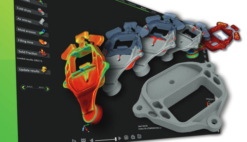 Software di simulazione - solidThinking Click2Cast - ALTAIR - di processo