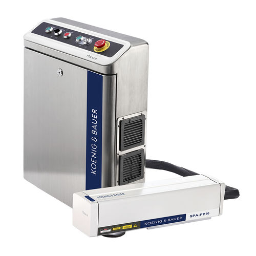 Sistema laser a fibra - Koenig & Bauer Coding GmbH - per marcatura