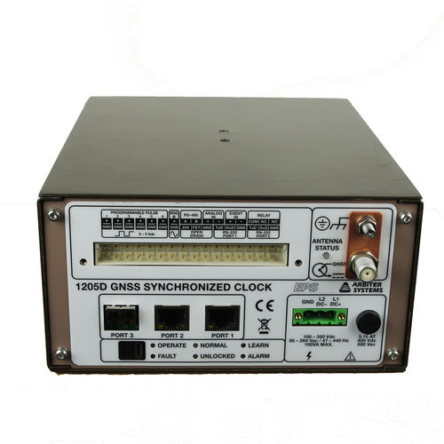 Orologio sincronizzato - 1205D - Arbiter Systems - per rete / GPS / PTP