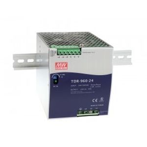 Alimentatore elettrico su guida DIN - TDR-960-24 - Sunpower UK - AC/DC / ad uscita semplice / trifase