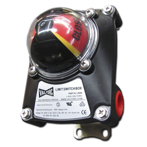 Contatto di fine corsa per attuatore di valvola - LSN-4 series - Valtorc - IP67 / IP65 / resistente alla corrosione