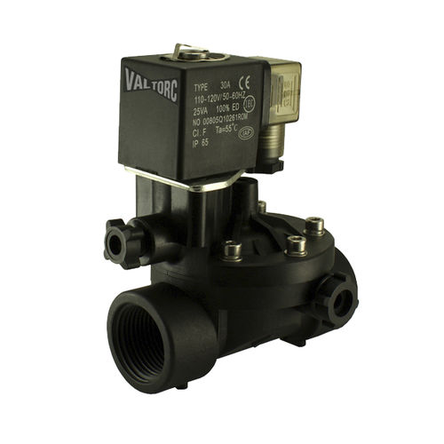Elettrovalvola a comando assistito - SV-830 series - Valtorc - a 2 vie / NC / per acqua