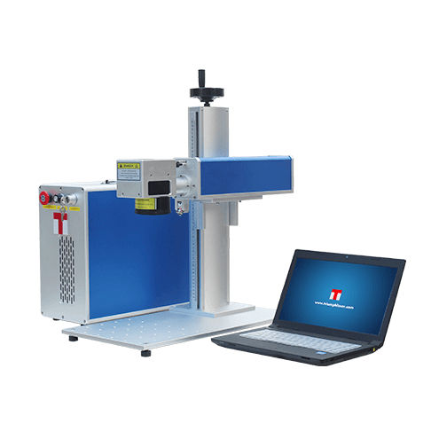 Macchina di marcatura laser a fibra - MOPA - Shenzhen triumph industrial co.,ltd - per metallo / per materie plastiche / da banco