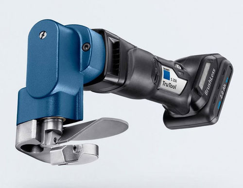 Cesoia elettrica - TruTool S 250 Li-ion - TRUMPF Power Tools - per lamiera / per nastri metallici / a batteria