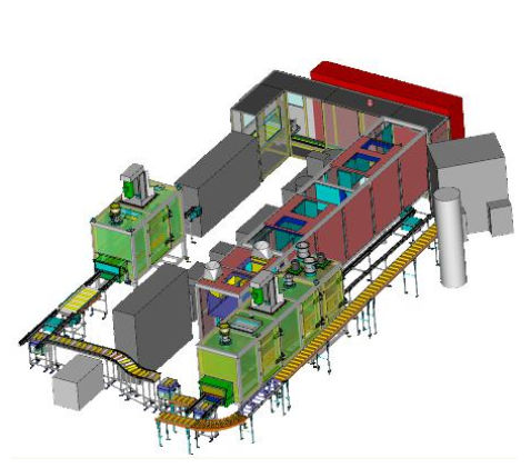 Forno a nastro trasportatore - ELMETHERM - a rulli / per essiccazione / continuo