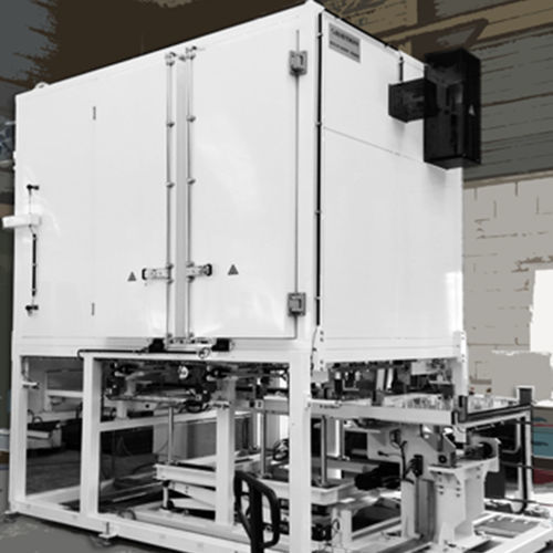 Forno a paternoster - 4 m x 3 m x 5,50 m - ELMETHERM - a ripiani / per essiccazione / di preriscaldamento