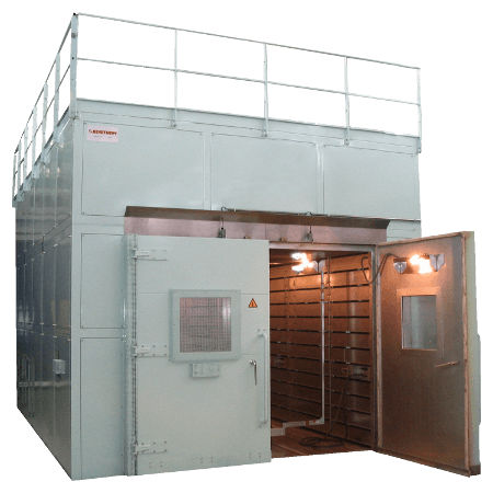 Forno per batch - ELMETHERM - a campana / per essiccazione / di cottura