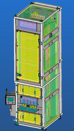Forno a paternoster - ELMETHERM - per trattamento termico / elettrico / a convezione forzata