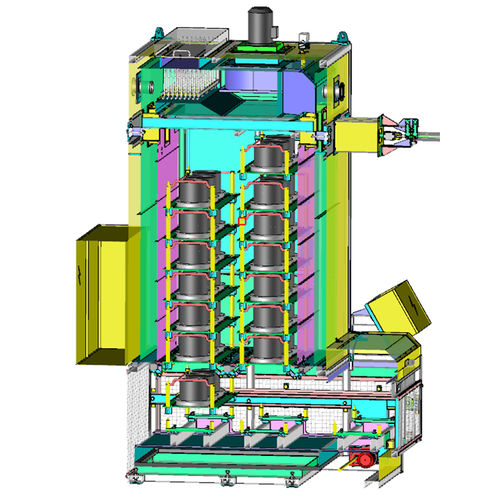 Forno a carrello - ELMETHERM - di preriscaldamento / elettrico / verticale