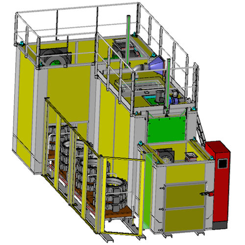 Forno a carrello - ELMETHERM - a tunnel / di rinvenimento / elettrico
