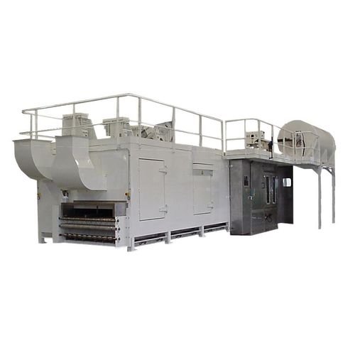Forno a tunnel - ELMETHERM - di cottura / continuo / per alluminio