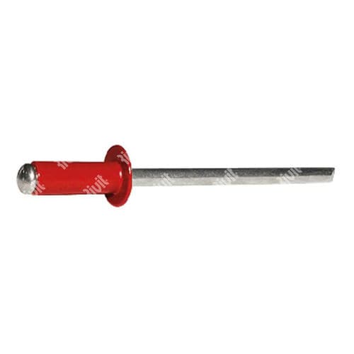 Rivetto cieco - AFT3000 - RIVIT - a testa bombata / in acciaio / colorato