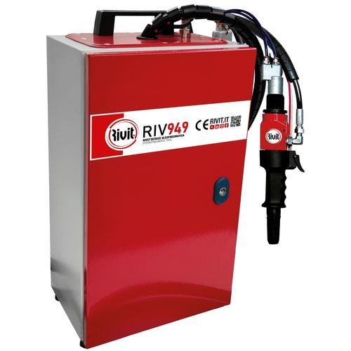 Utensile rivettatura idropneumatico - RIV949 - RIVIT - per rivetti a strappo / con controllore