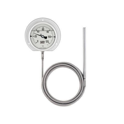Termometro a dilatazione di gas con capillari - 3 series - SIKA - con quadrante / °C / IP65